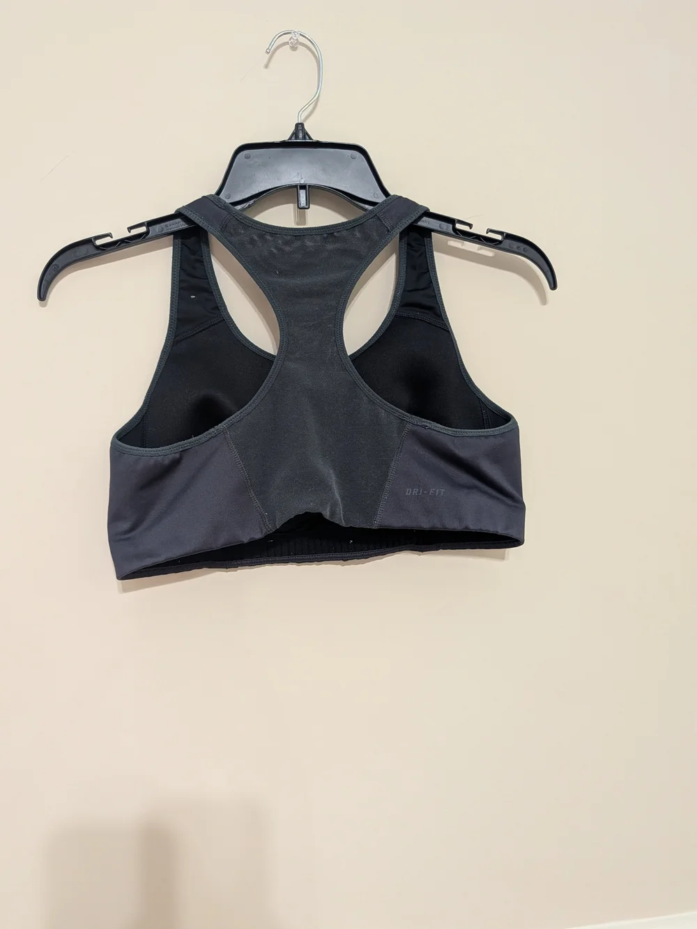 Nike Black Racerback Medium-Support Sports Bra